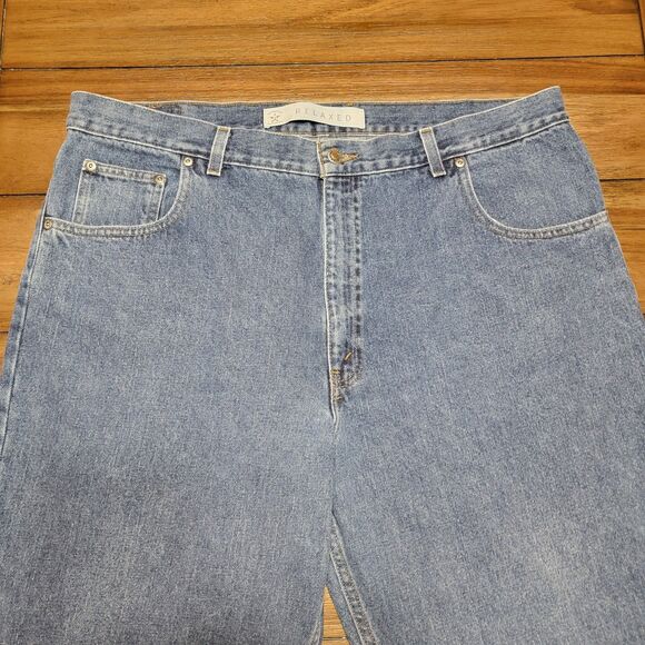 Arizona Premium Denim Relaxed Fit Jeans - Size 42 X 30 - Picture 2 of 6